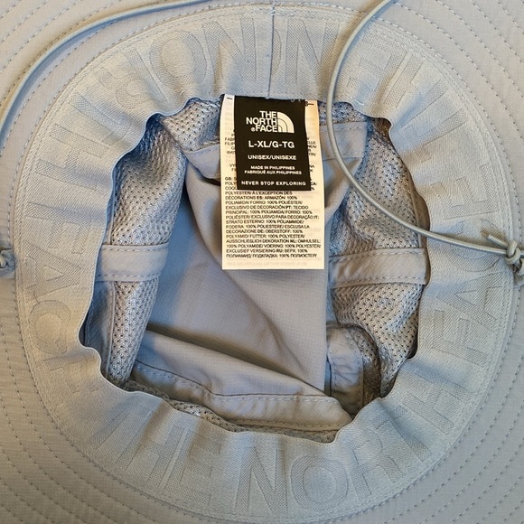 New! THE NORTH FACE Unisex UPF 40+ Protection Brimmer Steel Blue L/XL - Picture 10 of 12